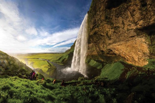 Fotomural Iceland Waterfall