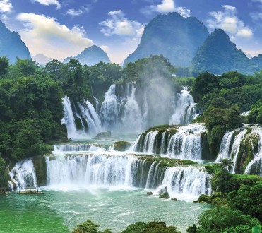 Fotomural Ban Gioc Waterfall 2 A08-M871-3 Fotomural Ban Gioc Waterfall 2 A08-M871-3