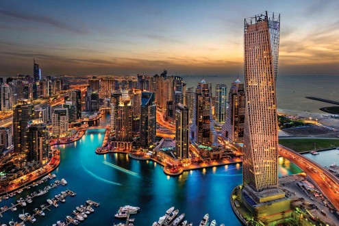 Fotomural Dubai Sky