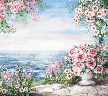Fotomural Sea of Roses