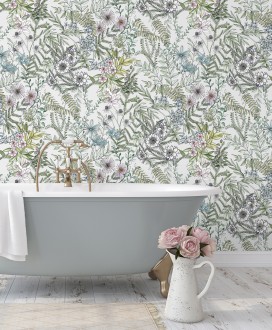 Papel pintado Lurson Nora Bloom