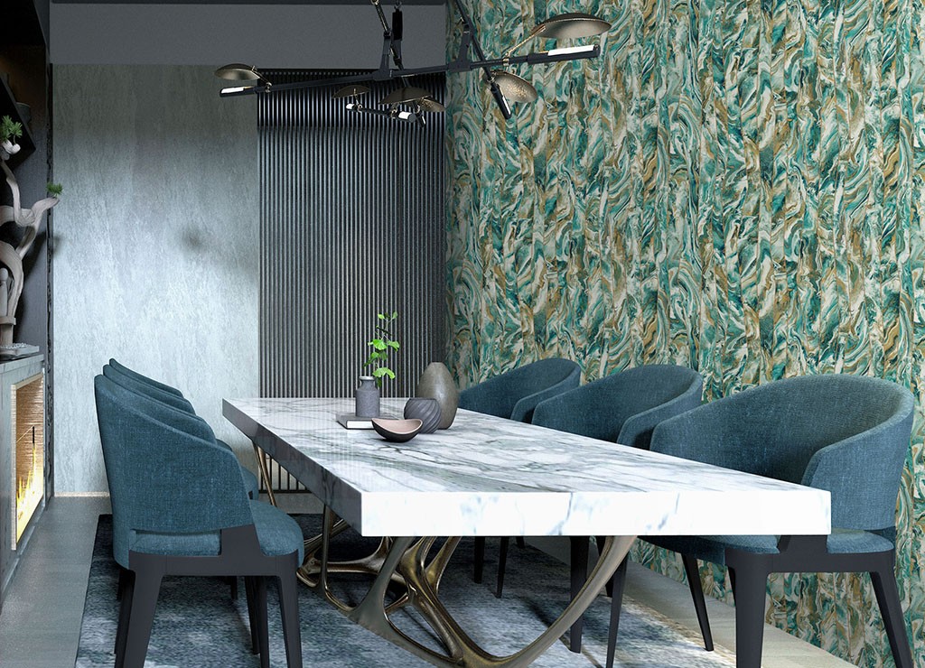 Papel pintado Lurson Octagon - Serie Premium